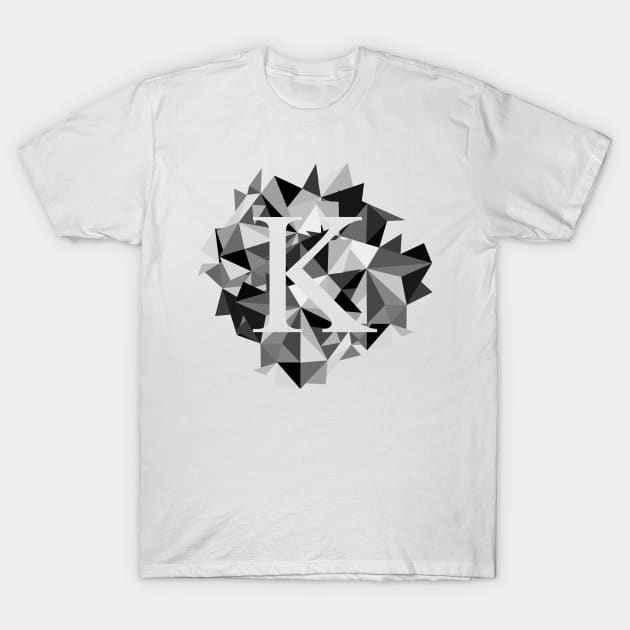 K for T-Shirt by ckai